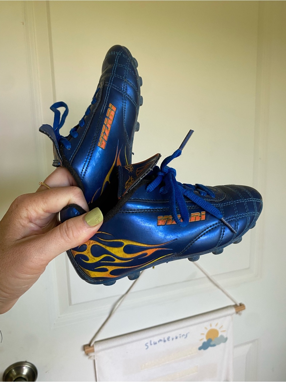 Vizari Kids Blue Soccer Cleats